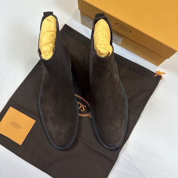 Tod’s TRONCHETTO ELASTICO FONDO GOMMA Boot Size 7.5UK/9US New In Box MSRP $1,195 main image 7